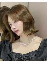 ロンドガーネット 池袋(Lond garnet)&nbsp;マロンベージュ/ボブ/前髪/レイヤー/小顔/髪質改善/縮毛矯正池袋