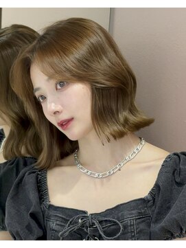 ロンドガーネット 池袋(Lond garnet) マロンベージュ/ボブ/前髪/レイヤー/小顔/髪質改善/縮毛矯正池袋