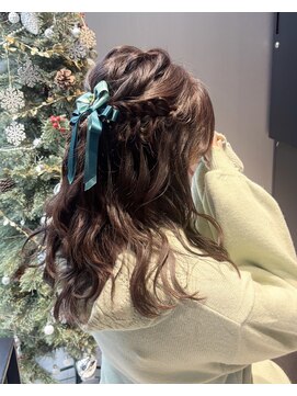 ハルキミナト ジャパン ヨコハマ(HARUKI MINATO japan YOKOHAMA) ハーフアップ/ヘアセット/推し活ヘア