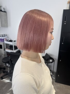 ホープ(hope) ピンク/ハイトーンボブ/ブリーチ