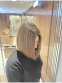 ボブ×髪質改善縮毛矯正