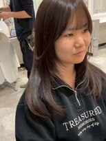 ドクターズサロン レラパール&nbsp;デザインレイヤー/内巻きカール/シースルーバング/ブラウンヘア