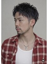 イマ(ima)&nbsp;大人の清潔感ツーブロック刈り上げアップバンクショート