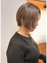 ロッソフィーロ(Rosso Filo)&nbsp;グレージュショートボブ Instagram【@dai_n29】