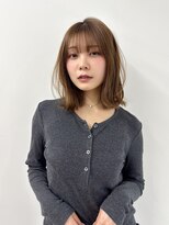 イル 天神西通り店(ill)&nbsp;20代30代ボブ/ミディアムレイヤー／グレージュ/透明感/天神/大名