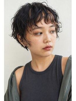 ヒュッゲプラス(hygge+)の写真/《顔周りレイヤー・シースルーバングもお任せ♪》小顔見せ×結んでも可愛い顔周りへ。