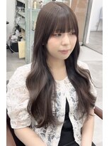 ノウハウ タニマチ(KNOWHOW tanimachi) オリーブグレージュ×レイヤーカット