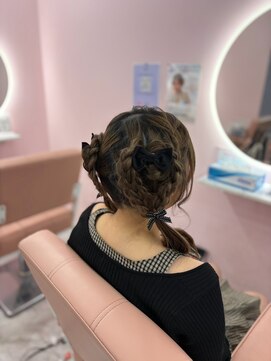 ゴート アミティ(G.O.A.T AMITY) ガーリースタイル/心斎橋/ヘアメ/セットサロン