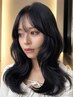 Mio指名【小顔見え韓国スタイル】レイヤーカット+カラー+トリートメント