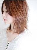 ラフな抜け感がおしゃれな上質ヘア☆