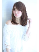 オーロ 緑地公園店(ORO)&nbsp;柔らかい質感のナチュラル前髪