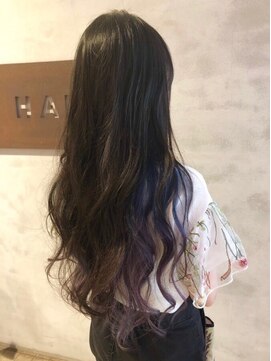 ルフトヘア 南千住 インナーカラー