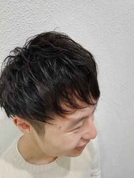 アッシュ 元住吉店(Ash) フェザーマッシュ×ピンパーマ