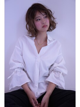 ゴートヘアタカツキ(GOAT hair) 【GOAT hair】無造作パーマボブ♪