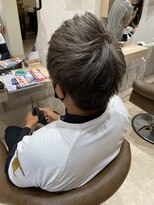 アンプヘアー 六地蔵店(unpeu hair) ☆メンズショート×グレー☆