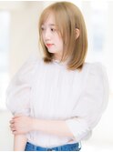 【VIALA 自由が丘】ナチュラル×シースルーバング