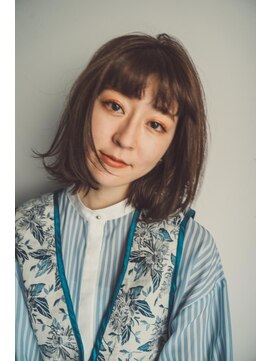 フラミューム 横浜(flammeum) ミディアムボブ