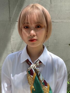 ヴェイン 渋谷(vain) 耳掛けも可愛いナチュラルショート