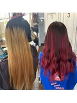 クラン ヘアーアンドスタジオ(CLAN hair & studio) #沖縄美容室#沖縄ハイトーン#沖縄エクステ#プルエクステ