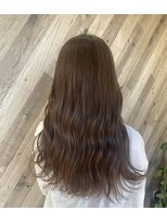 テーラヘアー 土気あすみが丘店(TELA HAIR)&nbsp;ロングヘア×ベージュカラー