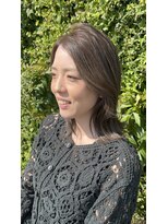 ソイルアヴェダ(Soil AVEDA)&nbsp;【Soil AVEDA沼津大岡】ハイライトオリーブグレー