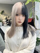 リッチ(RITZY) 【RITZY】White Beige × Black