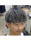 RYUYA】マッシュ×緩めソフトツイストスパイラルパーマメッシュ