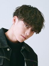 エルマーク 枚方(L-MARK) マッシュスパイラルパーマツイストスパイラル波巻きメンズ