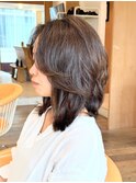 [BEAUTRIUM鎌倉小町]ミディアムレイヤースタイル[渡沼一喜]