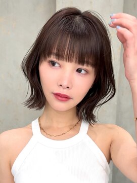 ロンドヴァリー 渋谷店(Lond vallee) 地毛風カラー×くびれボブ