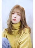 ベージュロング