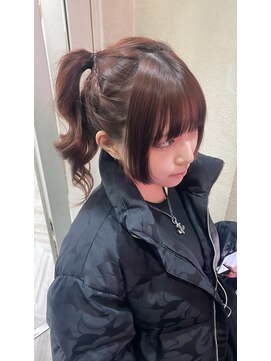 ベルグローアルファ(BELLE GROW ALPHA) Y2Kヘアセット