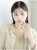 イメチェン/ホワイトブロンド/外ハネボブ/ワイドバング/郡山69