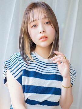 レゴ(REGO) #メルティカラー似合わせカットウェーブミディアム