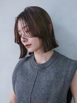 アルバム 池袋(ALBUM) メルティカラー似合わせカットウェーブミディアム_F0572