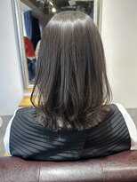 アントワープトーキョー(antwerp TOKYO)&nbsp;30代40代50代外ハネミディアムレイヤー髪質改善酸性ストレート