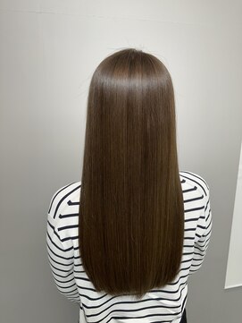 アン ビー(an B) 美髪_髪質改善_オリーブベージュ