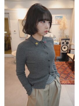 ベンジー 天神店(benji) dark gray / bob cut