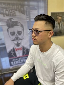 バーバーサトウ(BARBER SATO) オールバック