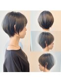 丸みショートスタイル☆