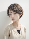 大人ショートボブ