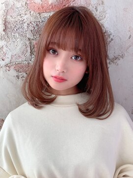 ウシワカマル ミライ(USHIWAKAMARU MIRAI) 前がぱっつんボブ