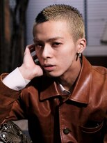 ピークアブー 銀座並木通り(PEEK-A-BOO)&nbsp;バズカット/金髪/デザインカラー/バズカットカラー