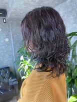 グラック(glac)&nbsp;ミディアム/ウルフ/パーマスタイル