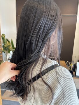 インナーカラー/ベージュ