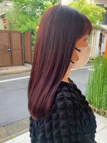 セイドット オモテサンドウ(Say. omotesando) Say.ロングレイヤーヘーゼルグレージュローズブラウン表参道青山