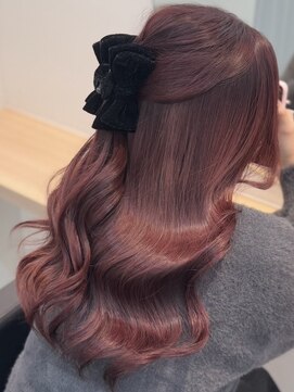 黒髪/クラゲヘアー/オリーブグレー/小顔/ココアベージュ/木更津