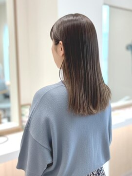 アビエブラン 若江岩田(abije blanc) ナチュラル艶感ストレート【若江岩田駅】