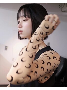 トニーアンドガイ 青山表参道店(TONI&GUY) ボブ/青山美容院/ブルーブラック/髪質改善