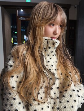 ウィットサークル(wit circle) ローライト ダブルカラー ハイライト ブリーチ